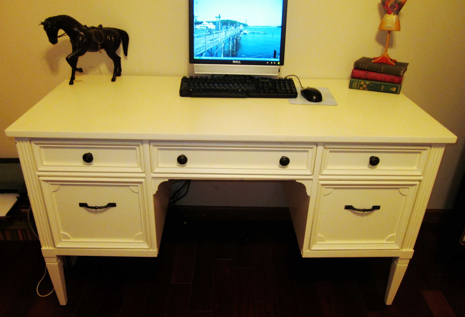 The Murphy's Craigslist Desk After