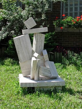 Outdoor Sculpture by Jean-Jacques Porret