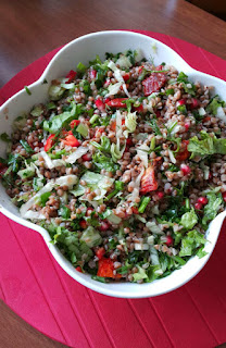 KARABUĞDAY SALATASI TARİFİ/ GLÜTENSİZ TARİFLER Çay saati, Pratik tarifler, tarifler, ikram, sağlıklı yaşam, Salatalar, Salata tarifleri, Sağlıklı tarifler, Kişniş