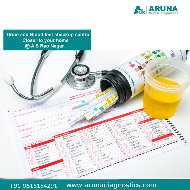 Urine Analysis and Examination Centres A S Rao Nagar Aruna Scan