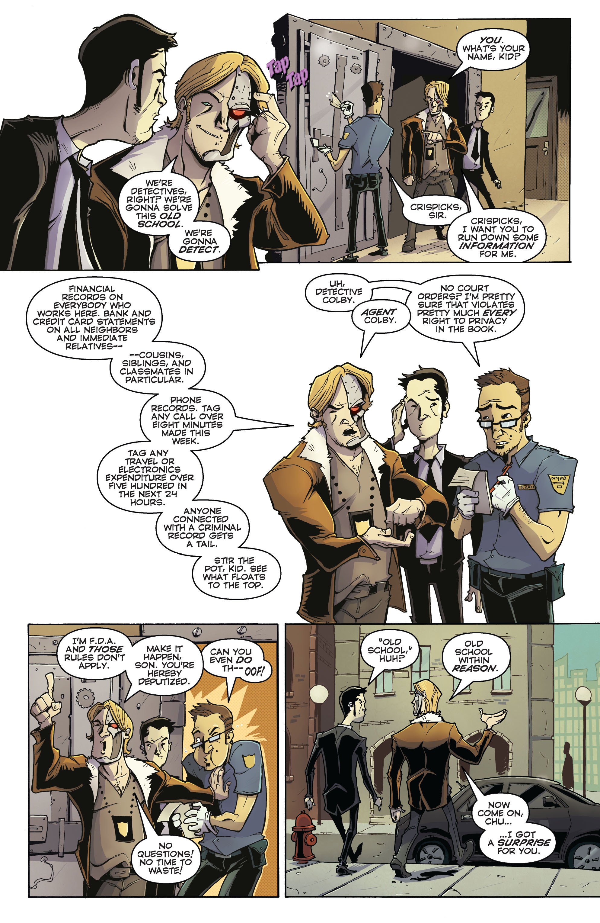 Read online Chew comic -  Issue #6 - 13