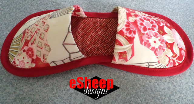 DIY Slippers by eSheep Designs