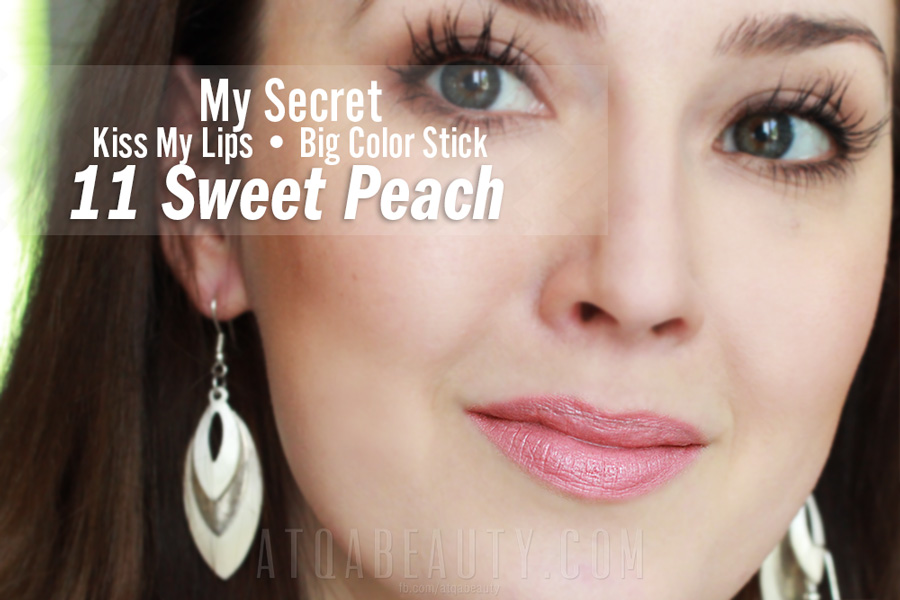 My Secret Kiss My Lips Big Color Stick • 11 Sweet Peach