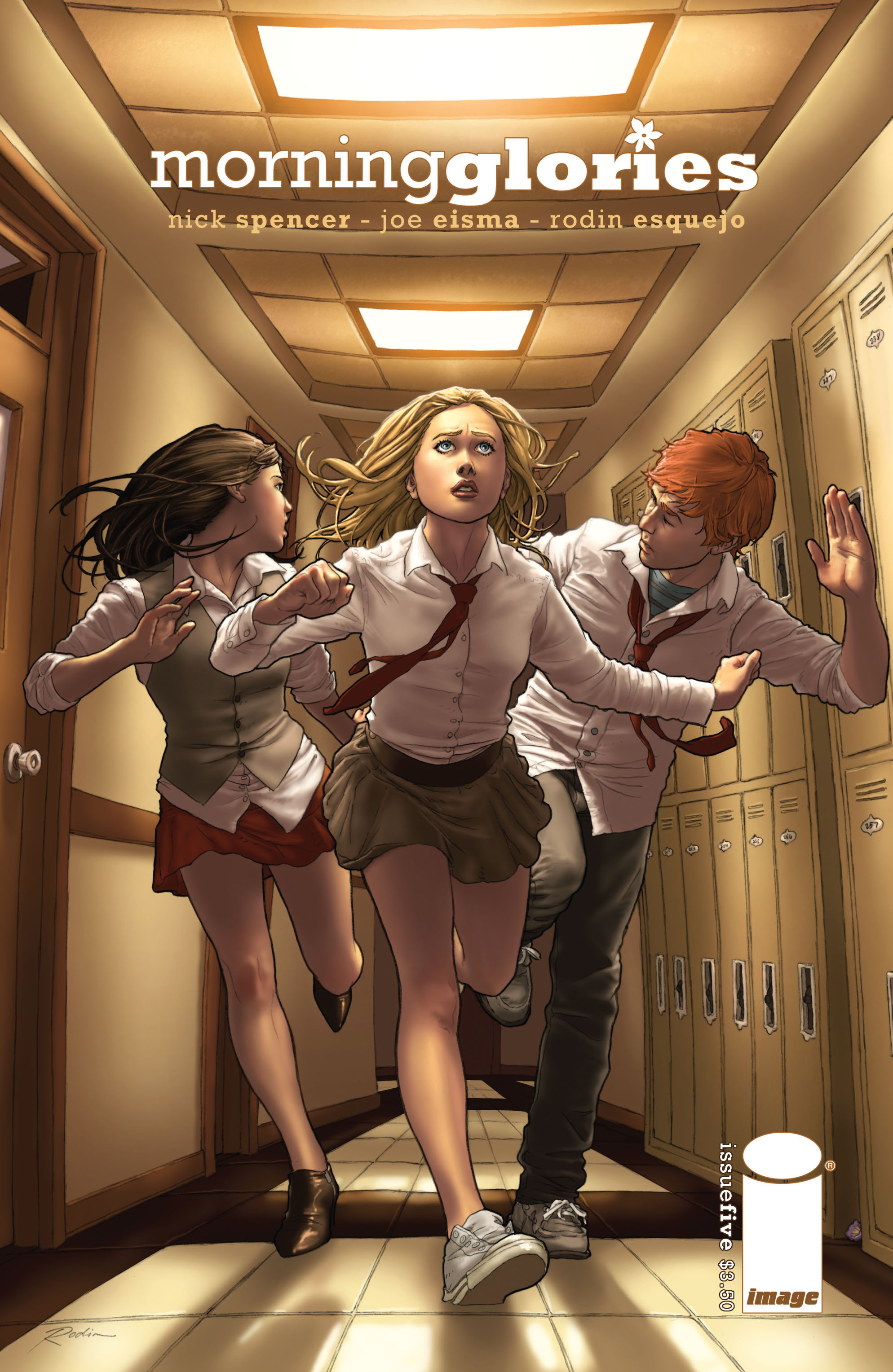 Read online Morning Glories comic -  Issue #5 - 1