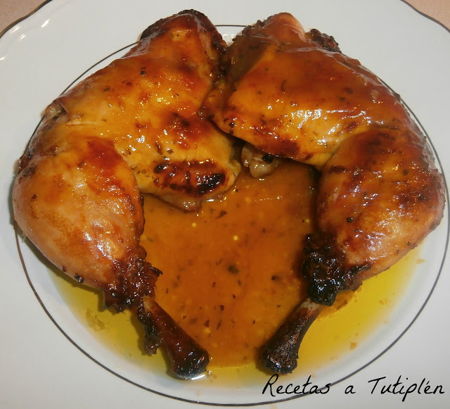 Pollo Asado A La Naranja
