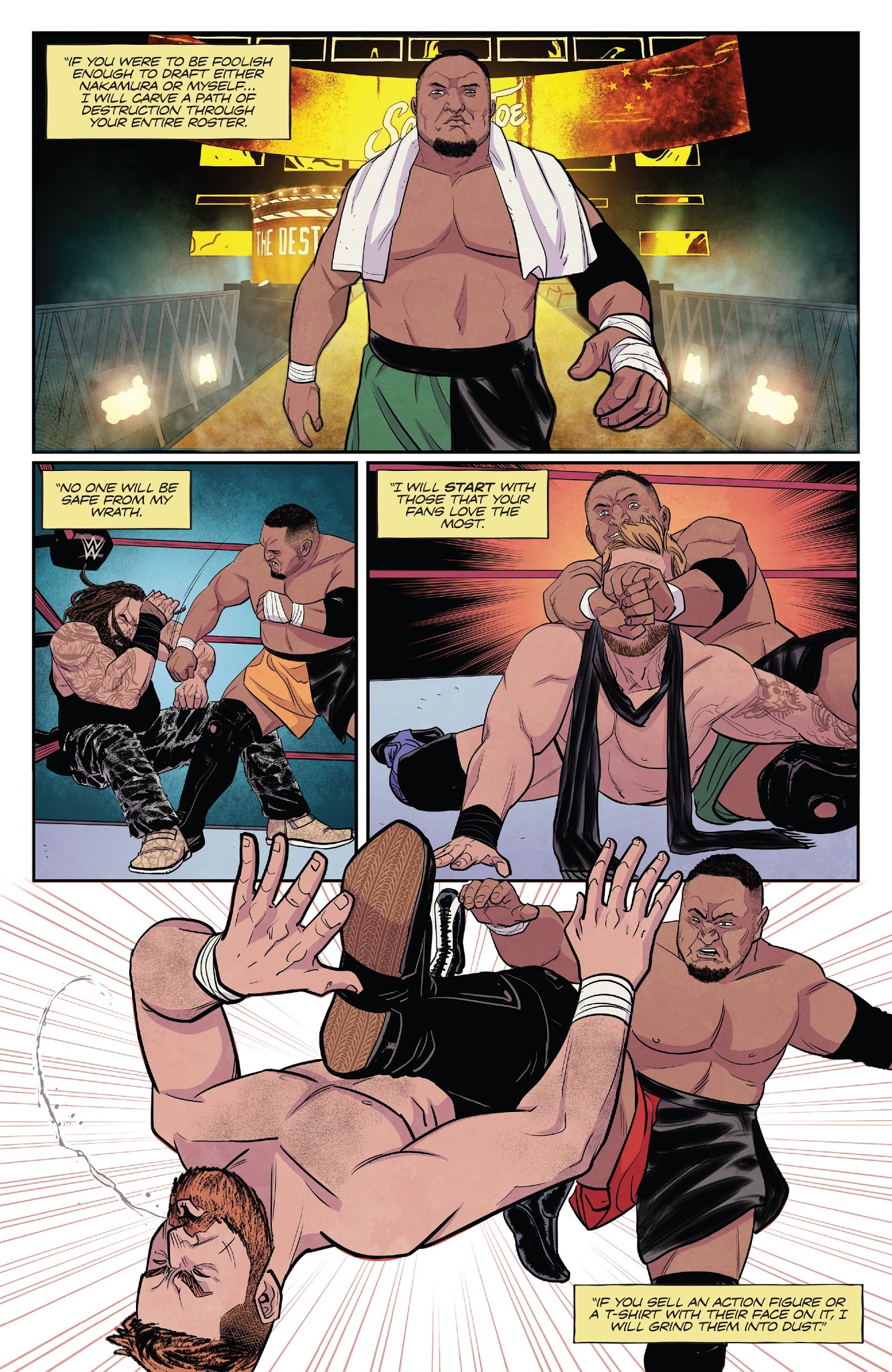 Read online WWE comic -  Issue #13 - 5