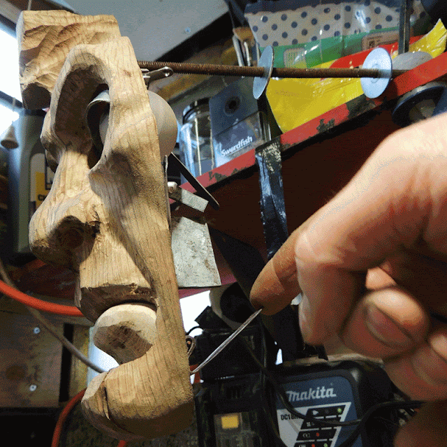 Making weird stuff Mouth mechanism for a ventriloquist dummy head
