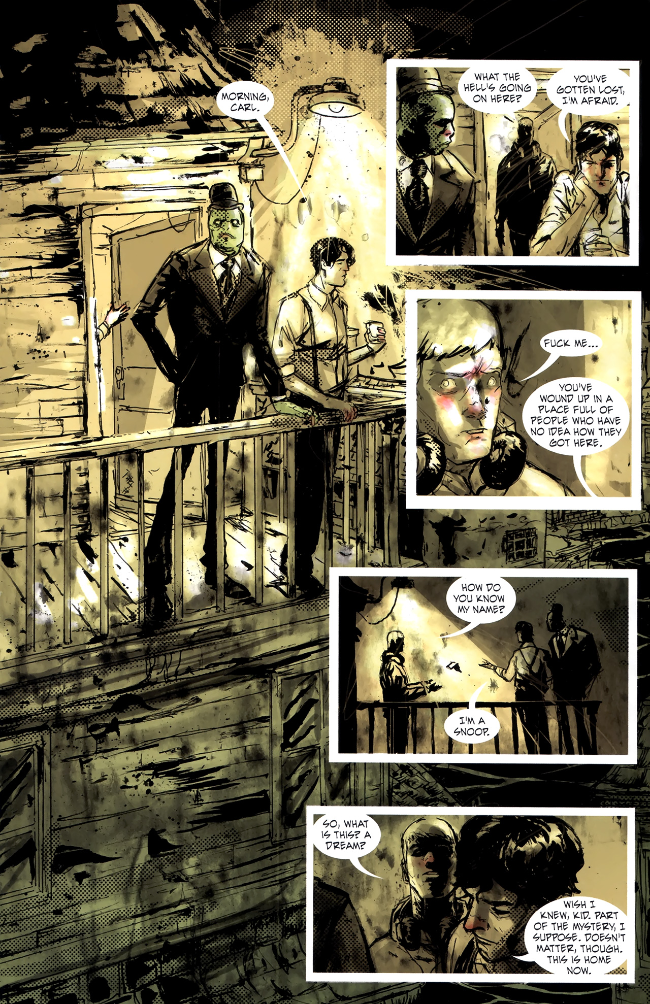 Read online Green Wake comic -  Issue #1 - 11