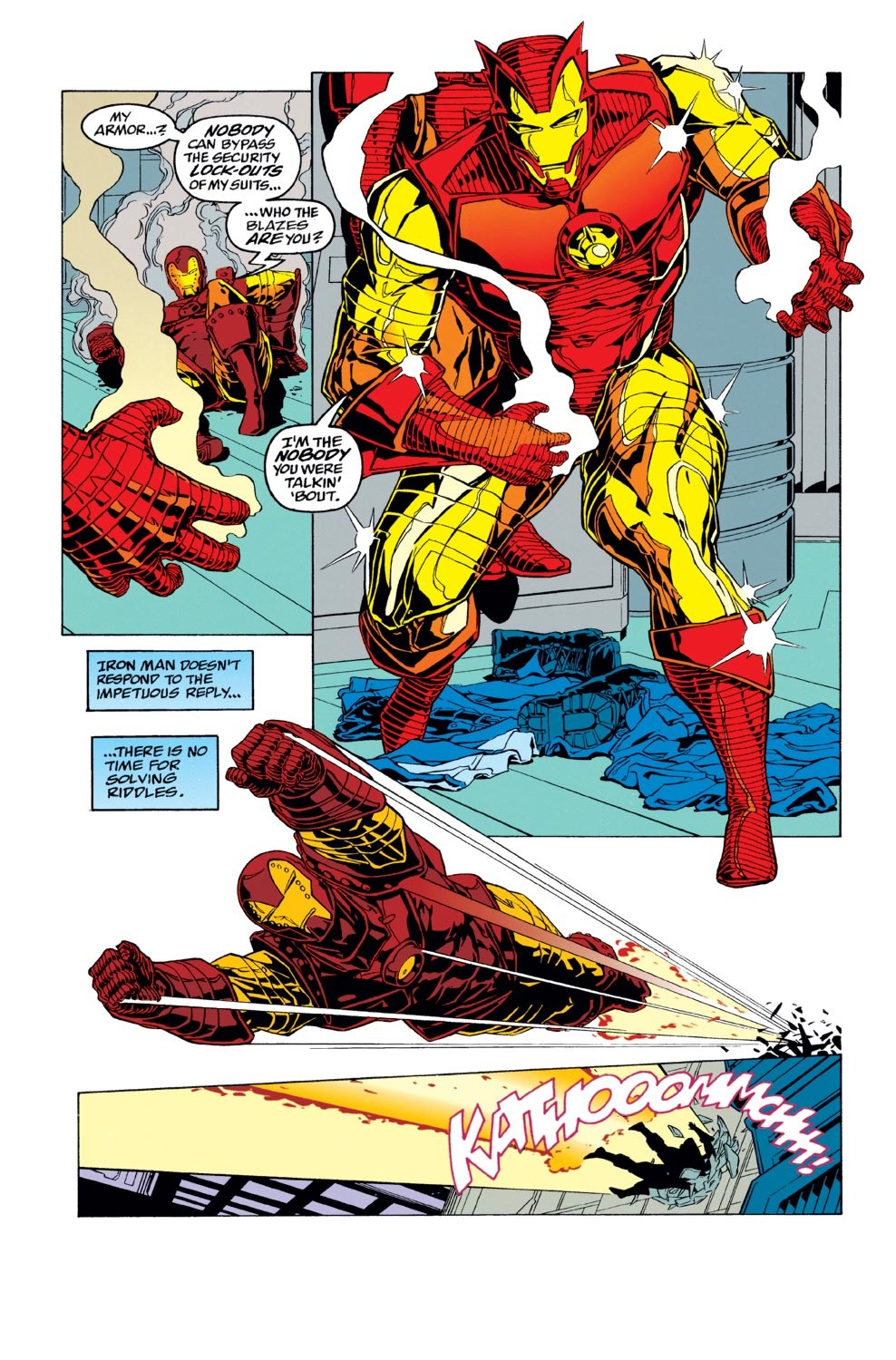Read online Iron Man (1968) comic -  Issue #325 - 29