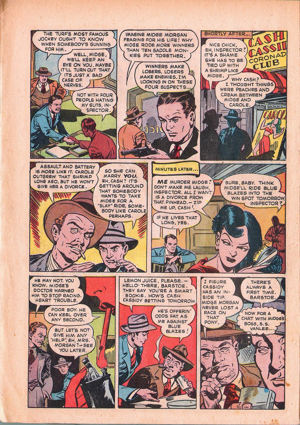 Read online The Saint (1947) comic -  Issue #5 - 12