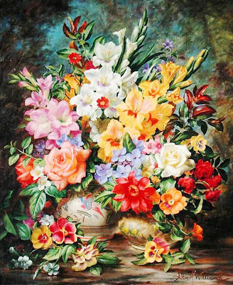pinturas-realistas-de-flores-al-oleo
