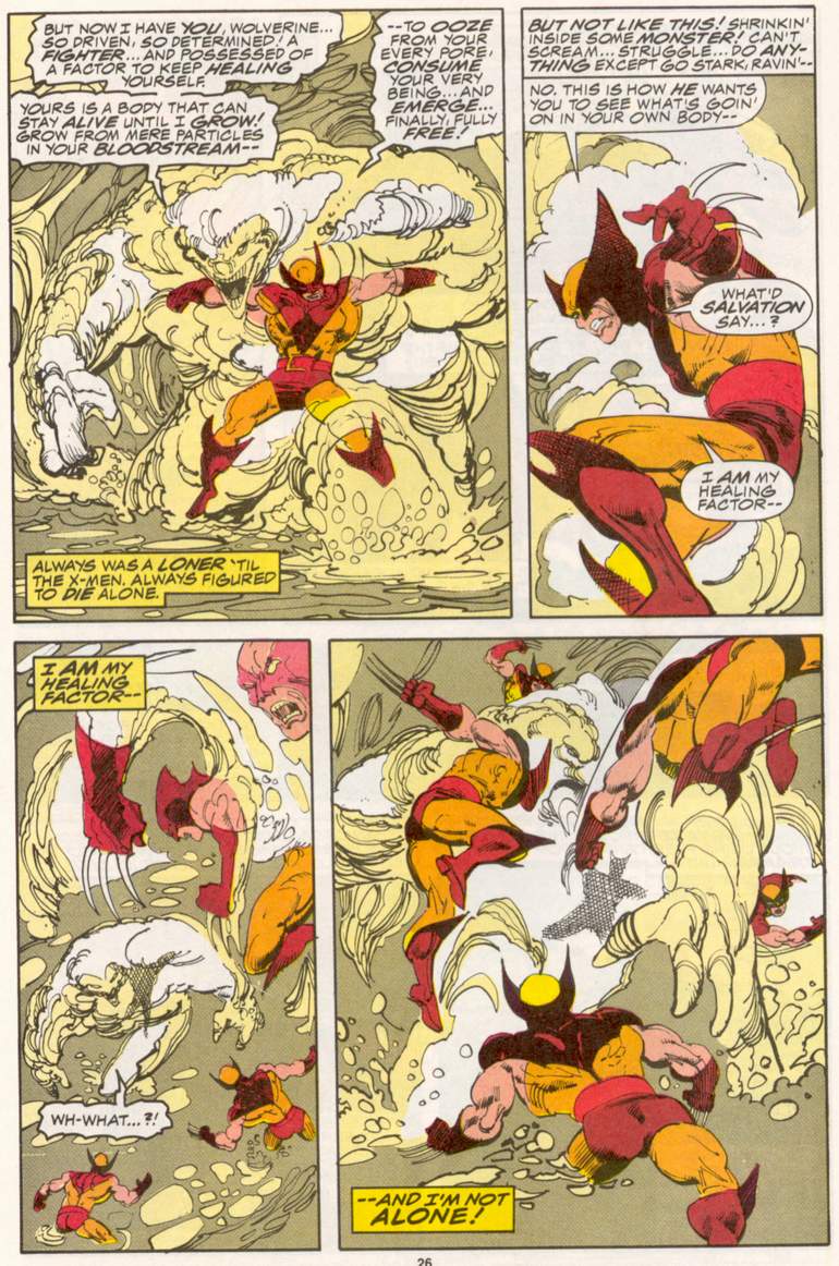 Wolverine (1988) Issue #21 #22 - English 21