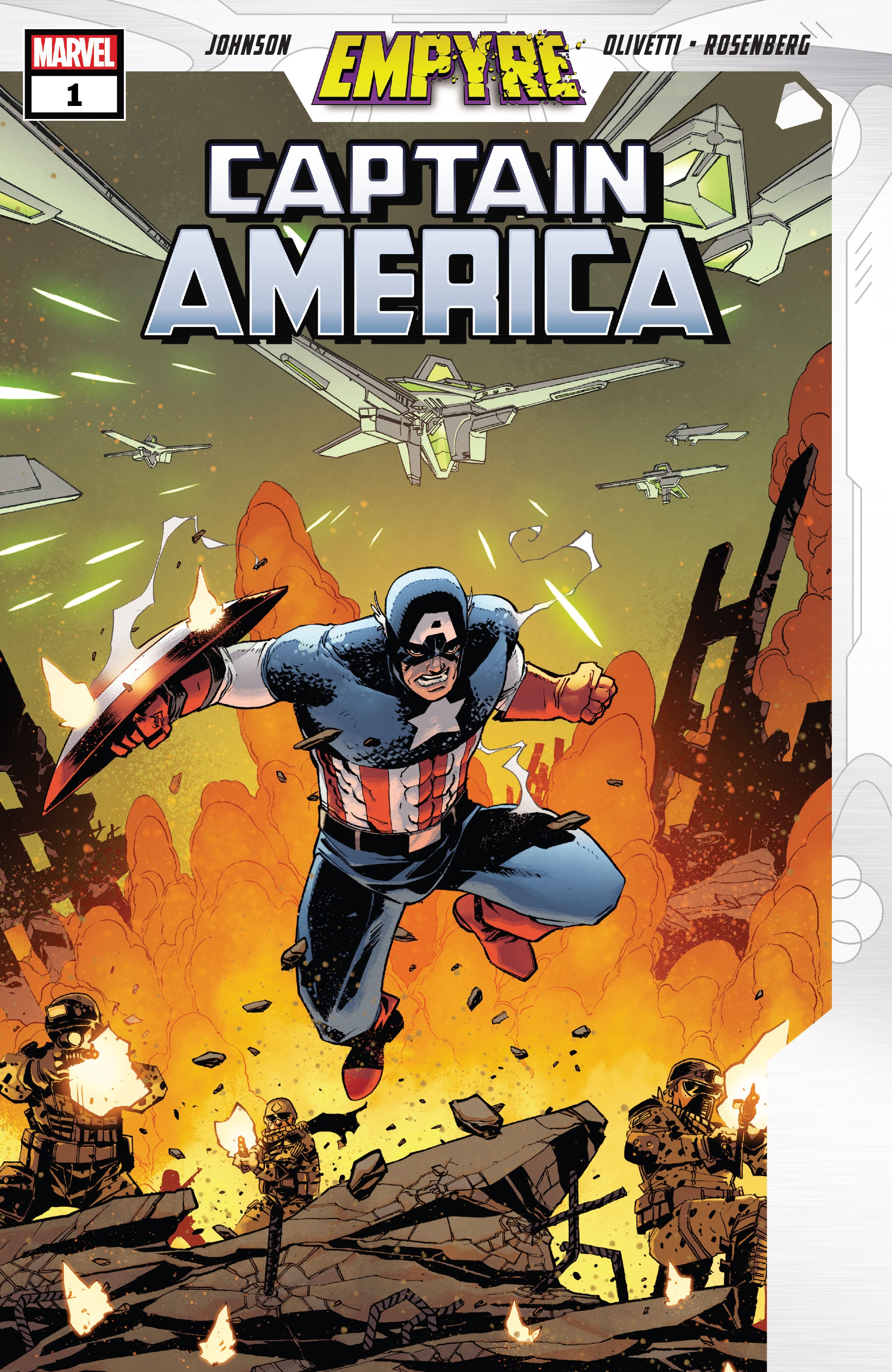 Read online Empyre: Captain America comic -  Issue #1 - 1