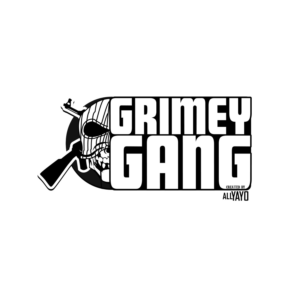 LOGO DESIGN:GRIMEY GANG - ALLYAYO