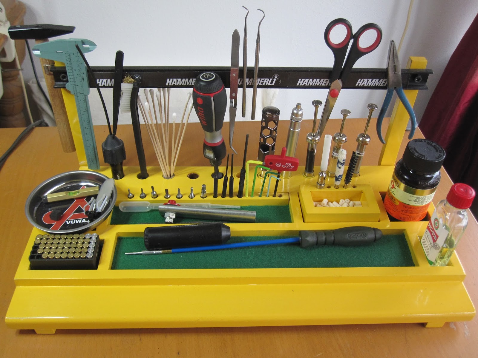 Hammerli SP20 RRS Tool organizer for my Hammerli tools