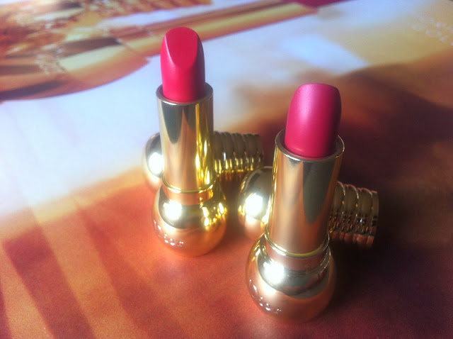 DIOR Natale 2013 Golden Winter Collection make up Diorific lipstick rossetti