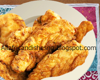 ALL AFRICAN DISHES: Egyptian Chicken Panne (Breaded Fried Chicken Breasts)