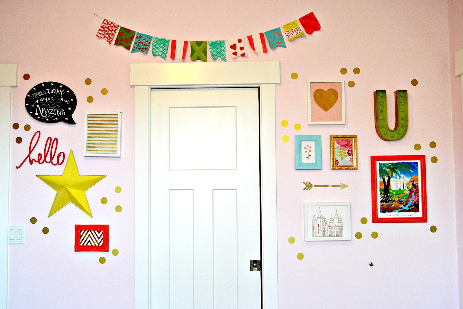 Colorful Girls Room Makeover - Lou Lou Girls