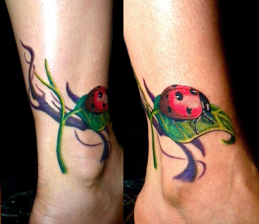 Ladybug Tattoos.