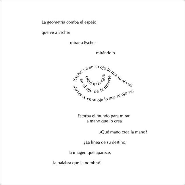 Poesía Abierta Poemas visuales de Alfredo Espinosa, a veces jugando