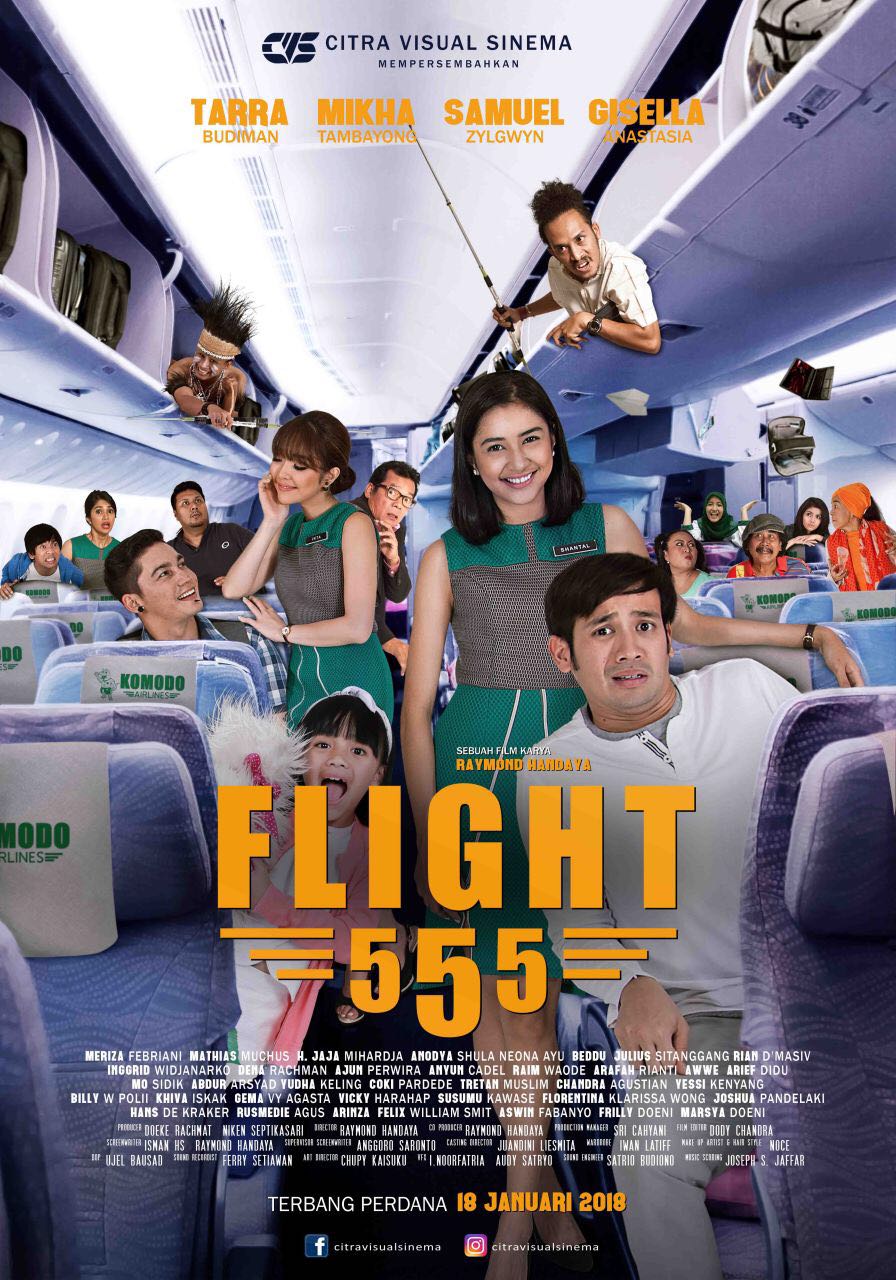 Yofamedia,com - Jakarta - Film Flight 555 merupakan film komedi Indonesia d...