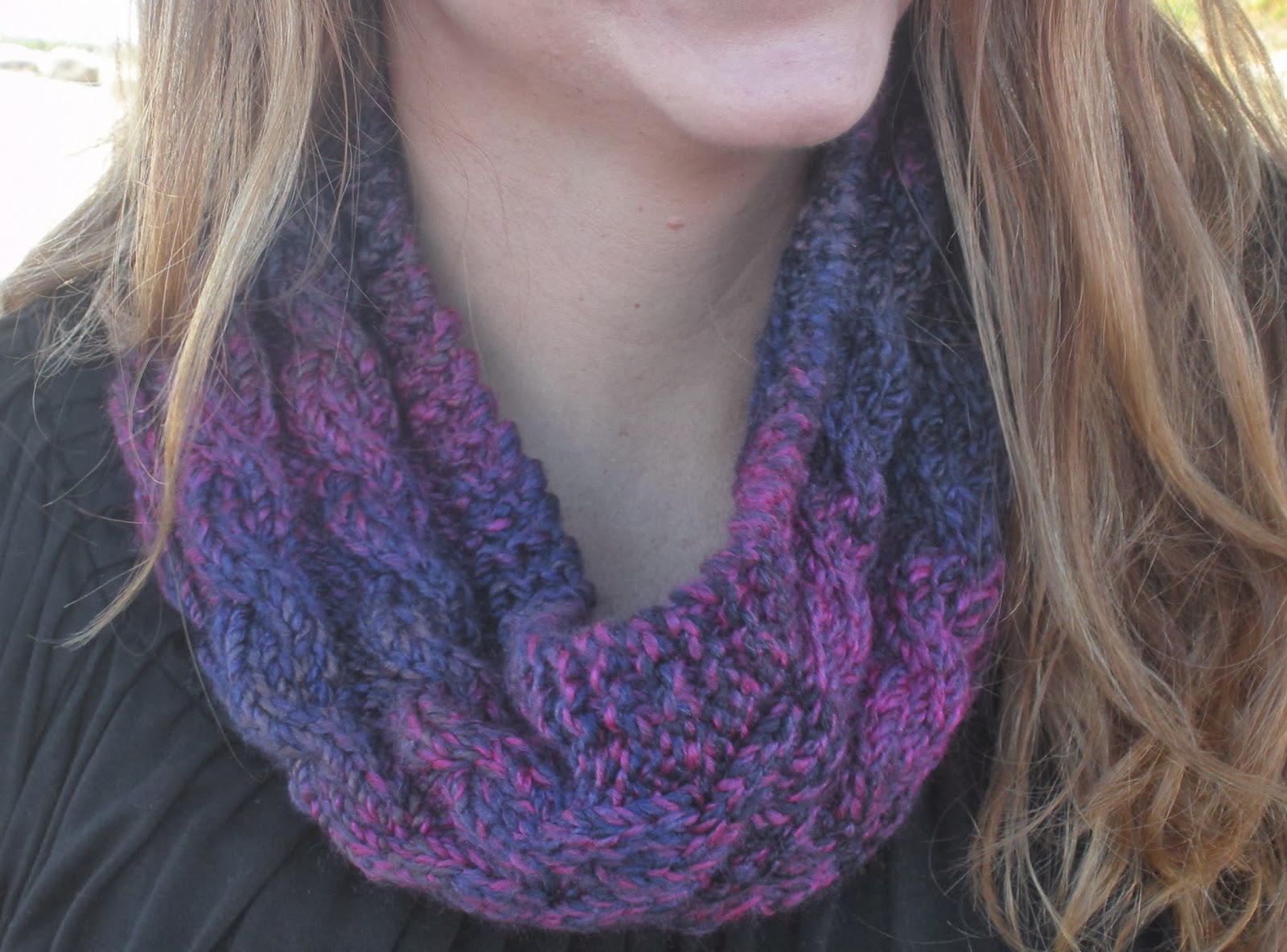 Yarn In, Yarn Out: Free Pattern: Able Cable Cowl