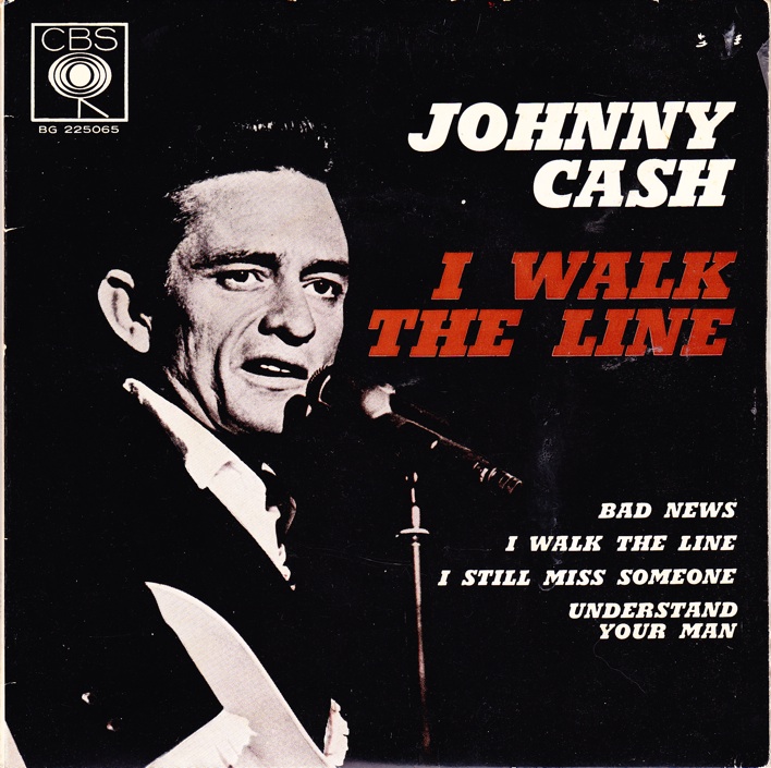 I Walk The Line - Johnny Cash.