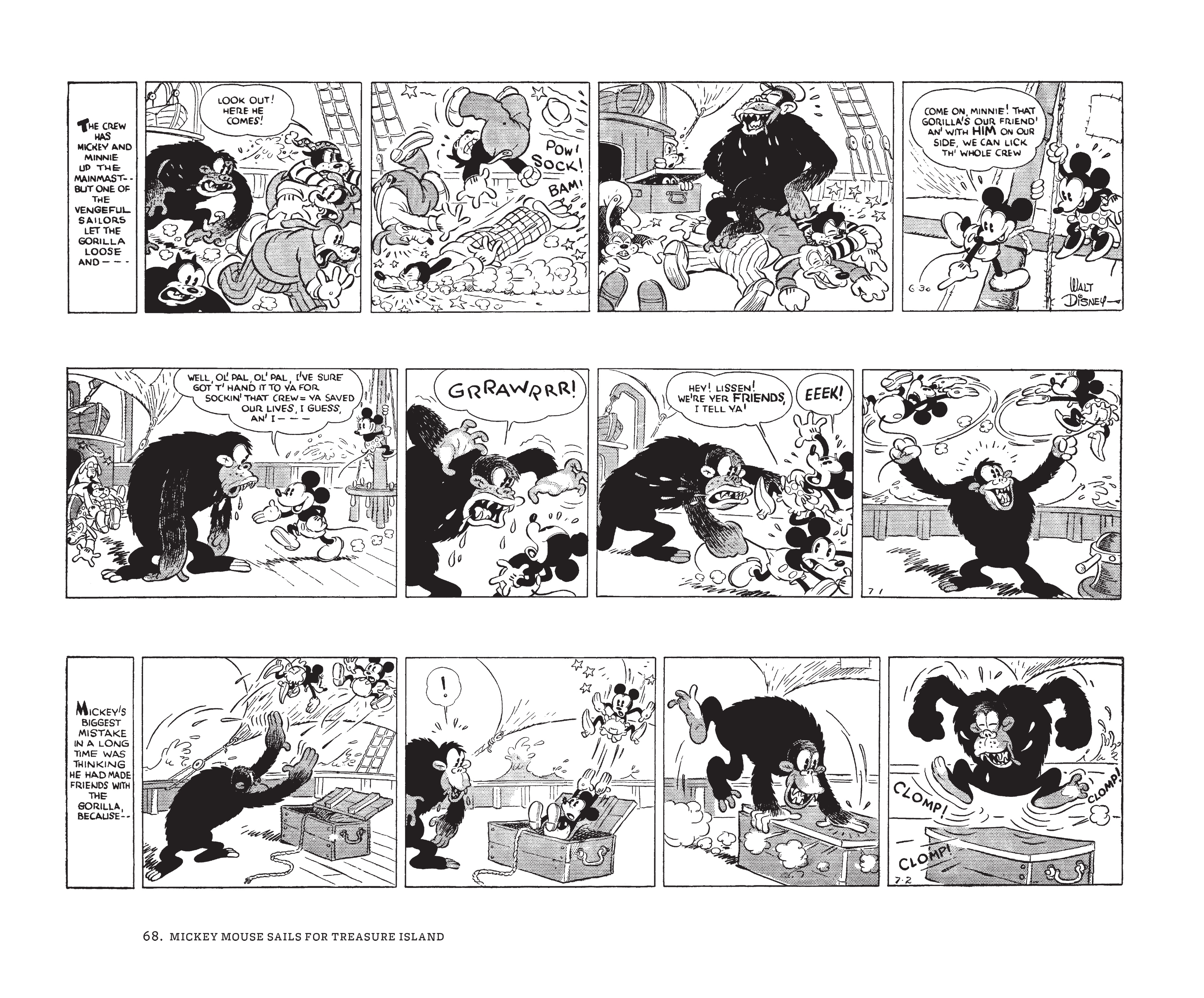 Read online Walt Disney's Mickey Mouse by Floyd Gottfredson comic -  Issue # TPB 2 (Part 1) - 68