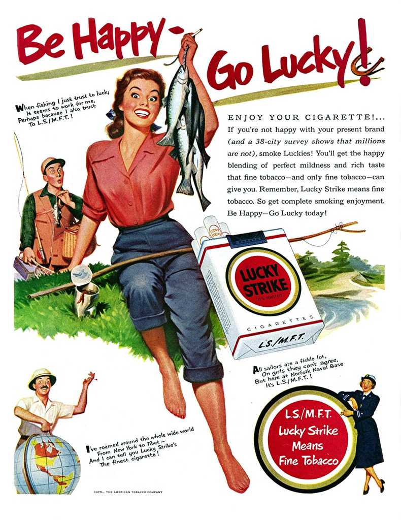 Bizarre vintage tobacco advertising that made smoking seem healthy  1920s 1930s - 66