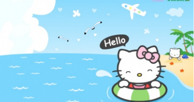Hello Kitty goes to the beach : Mad about Kitty