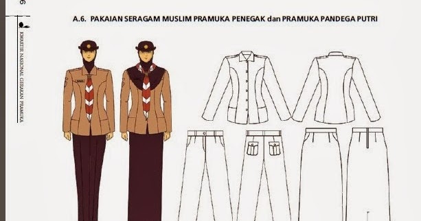 26 Contoh Baju Pramuka Penegak Putri Yang Populer