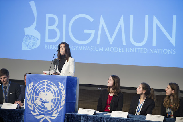 Inauguracja ,,BIGMUN - Birkerod Gymnasium Model United Nations''.