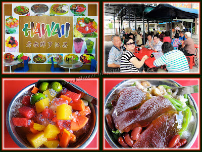The famous desserts at Restoran Hawaii, Teluk Intan