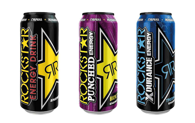 Энергетические напитки Rockstar Energy, Энергетические напитки Рокстар Энерджи, Энергетические напитки Rockstar Energy Россия 2017 МПК, Энергетические напитки Rockstar Energy Оригинальный Punched со вкусом гуавы и Xdurance со вкусом тропических ягод, Энергетические напитки Rockstar Energy состав цена стоимость пищевая ценность Россия 2017