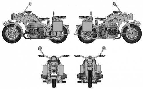 Zundapp ks750 Cutaway