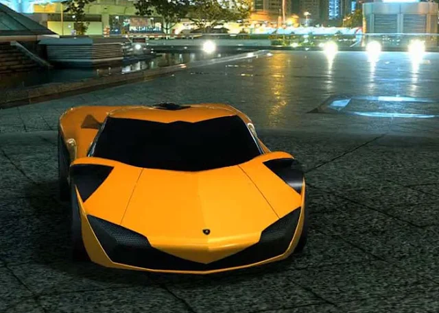 Lamborghini Minotauro - dianteira