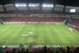Flamengo volta a jogar na Arena das Dunas no dia 26 de junho (Foto: Klênyo Galvão/GloboEsporte.com)
