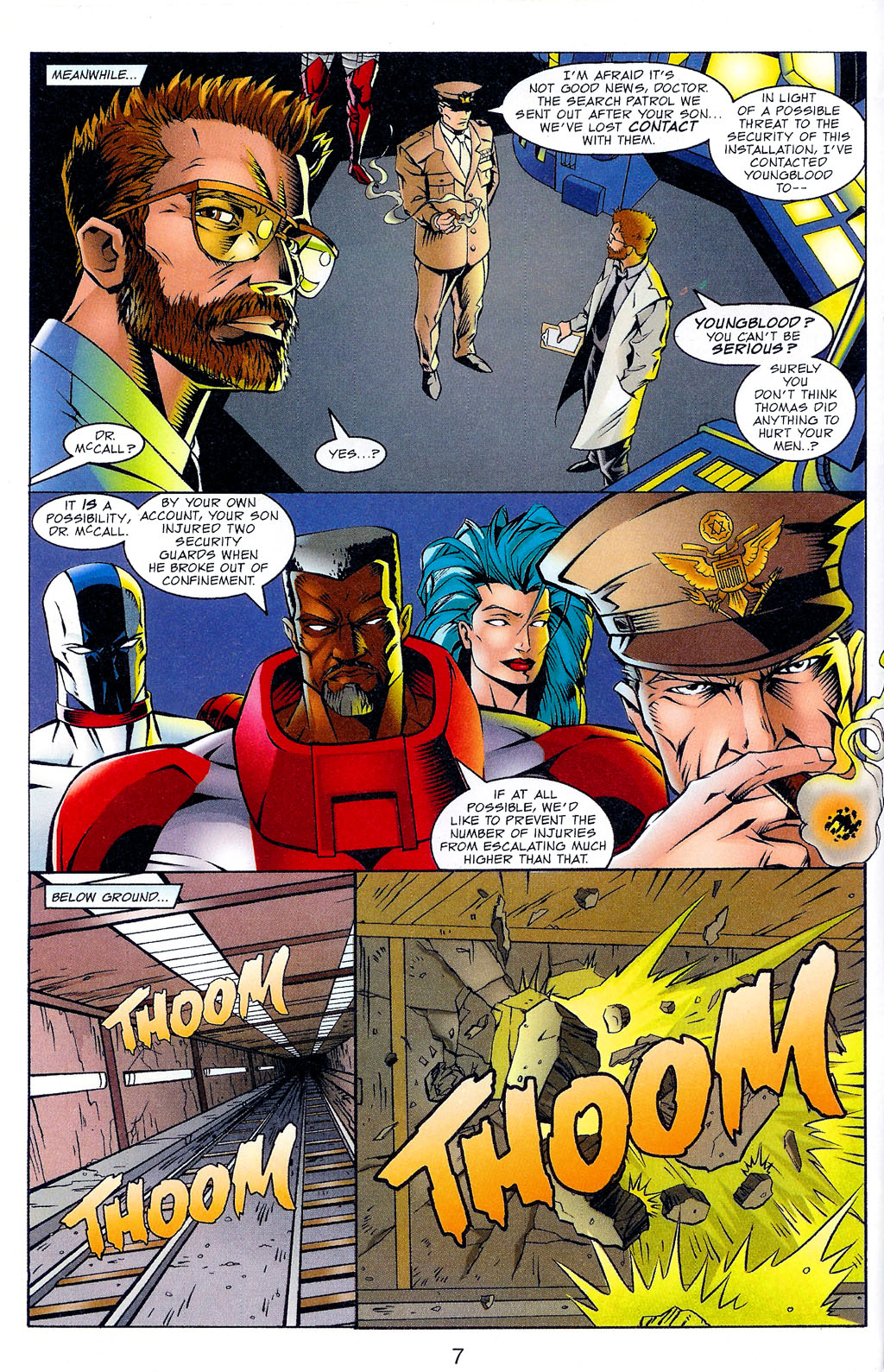 Read online Youngblood: Strikefile comic -  Issue #6 - 9