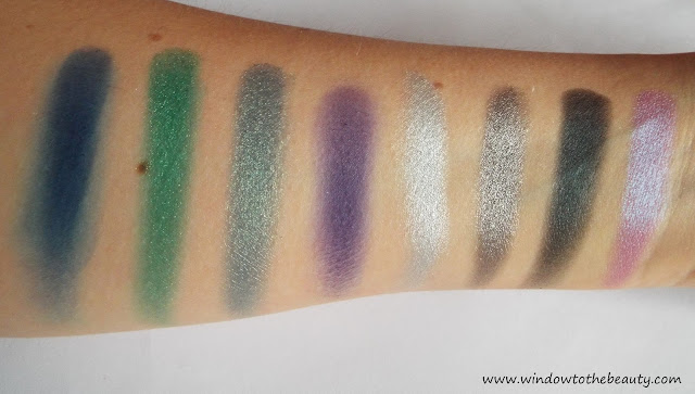 Juvia's Place swatches