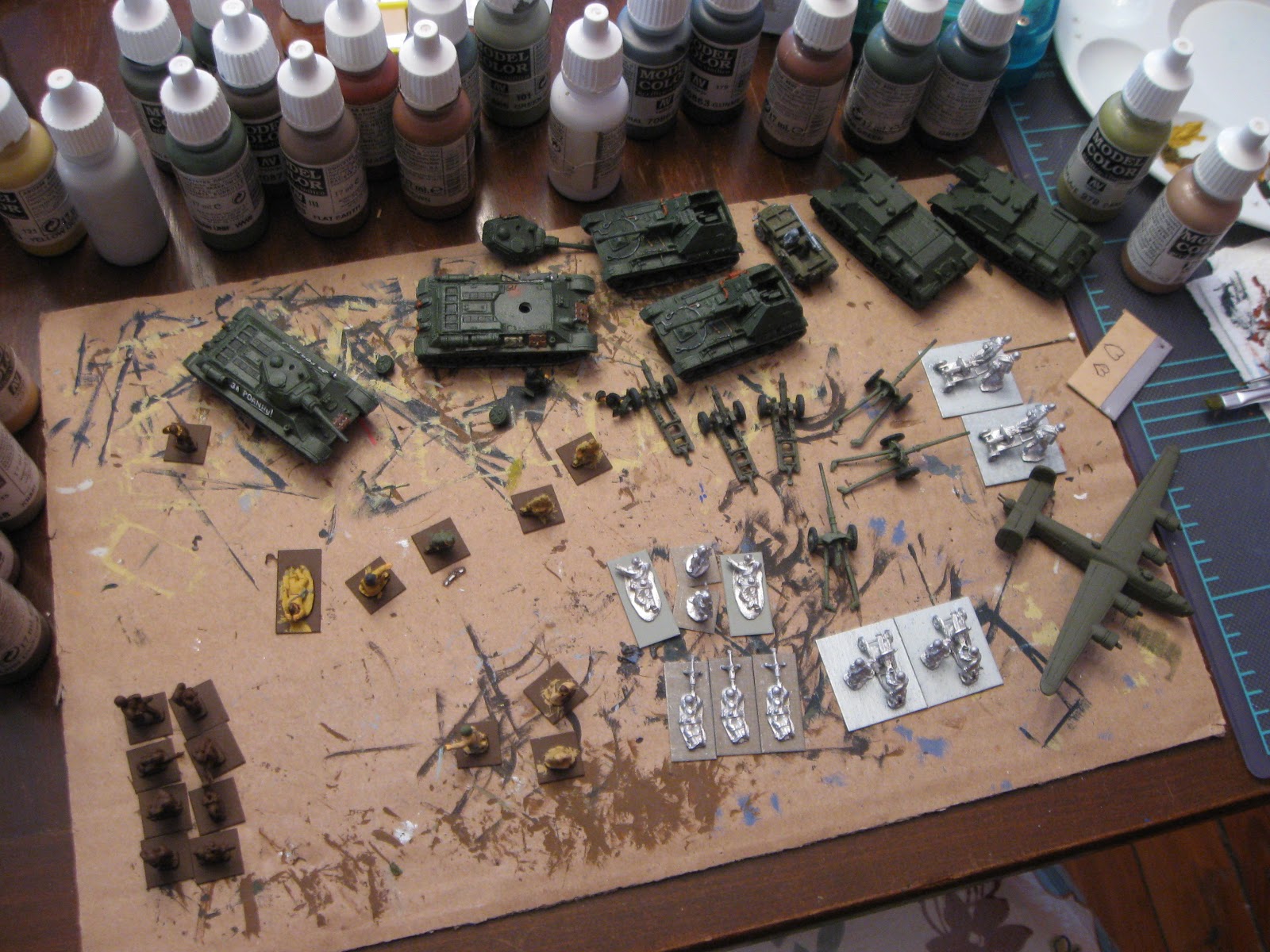 Which War Was That?: Models built...