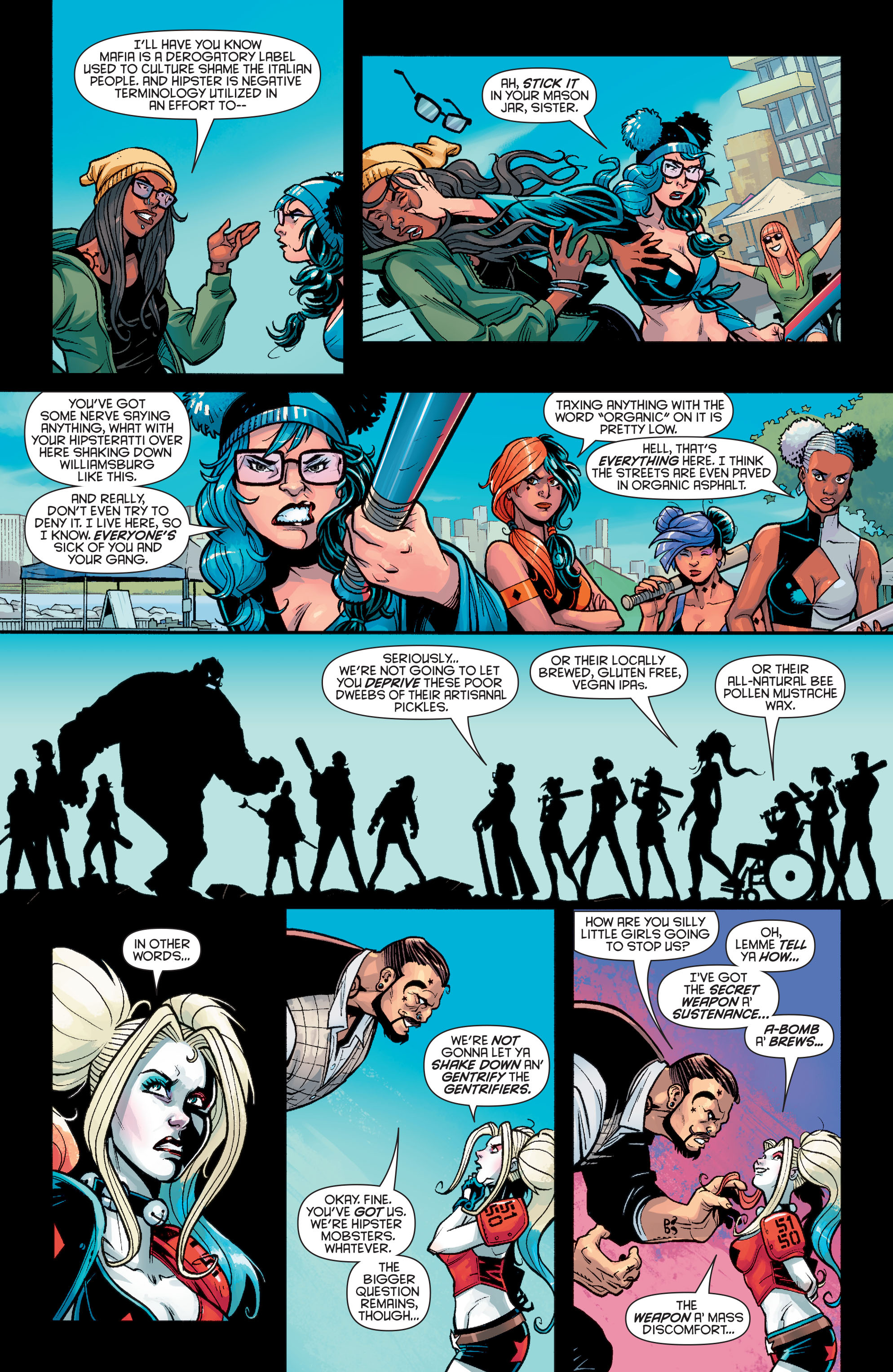 Read online Harley Quinn And Her Gang Of Harleys comic -  Issue #1 - 9