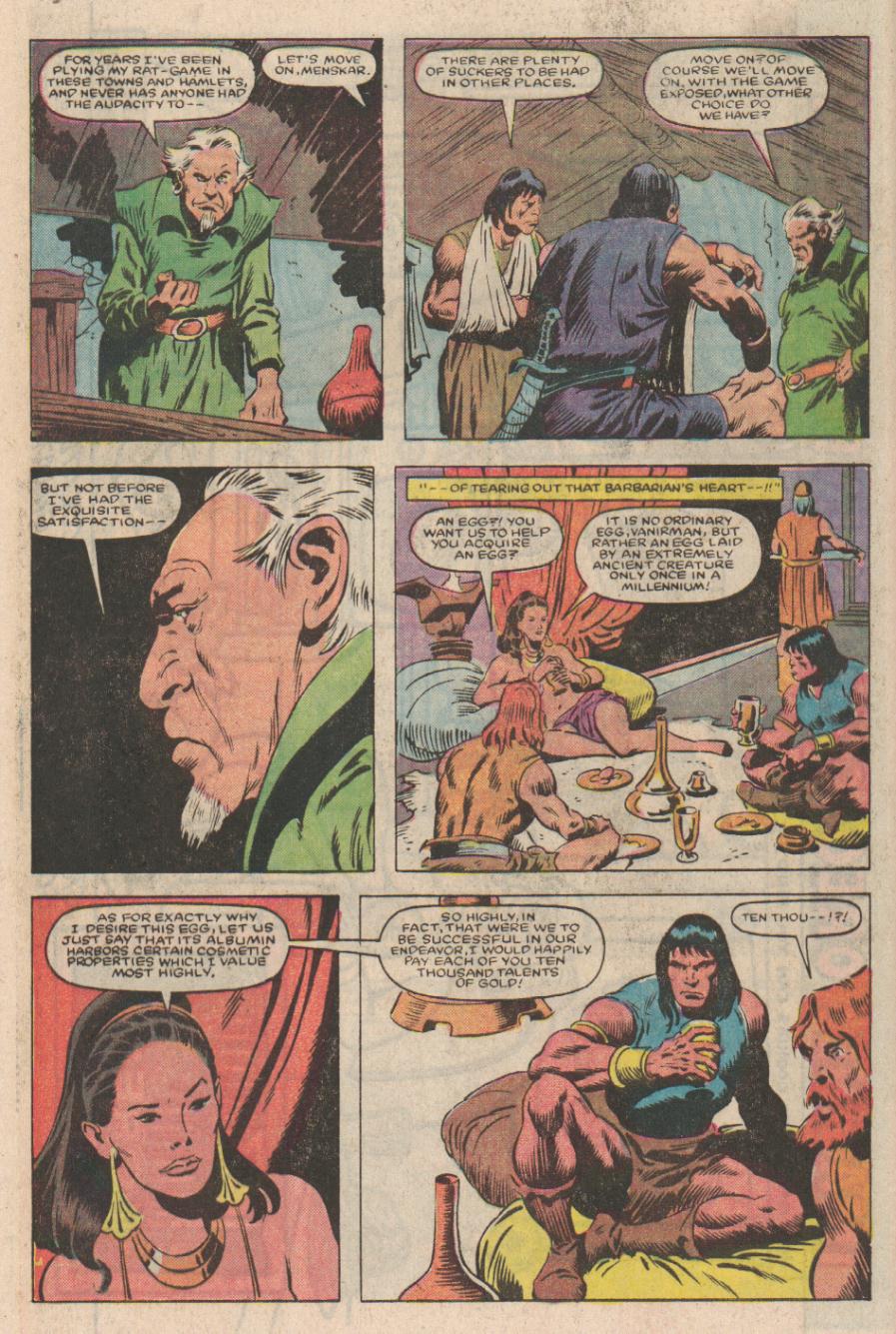 Read online Conan the Barbarian (1970) comic -  Issue #167 - 6