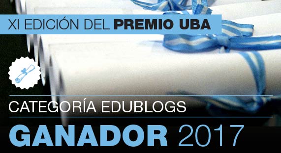 PREMIO EDUBLOGS UBA 2017: 1º PREMIO