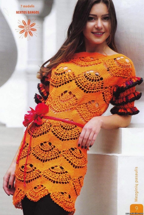 Tina's handicraft : crochet dress