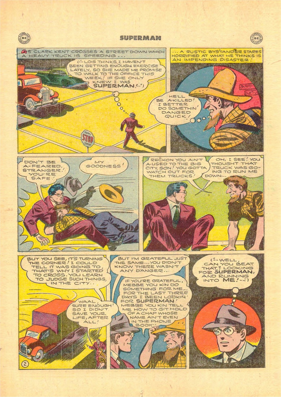 Read online Superman (1939) comic -  Issue #52 - 20