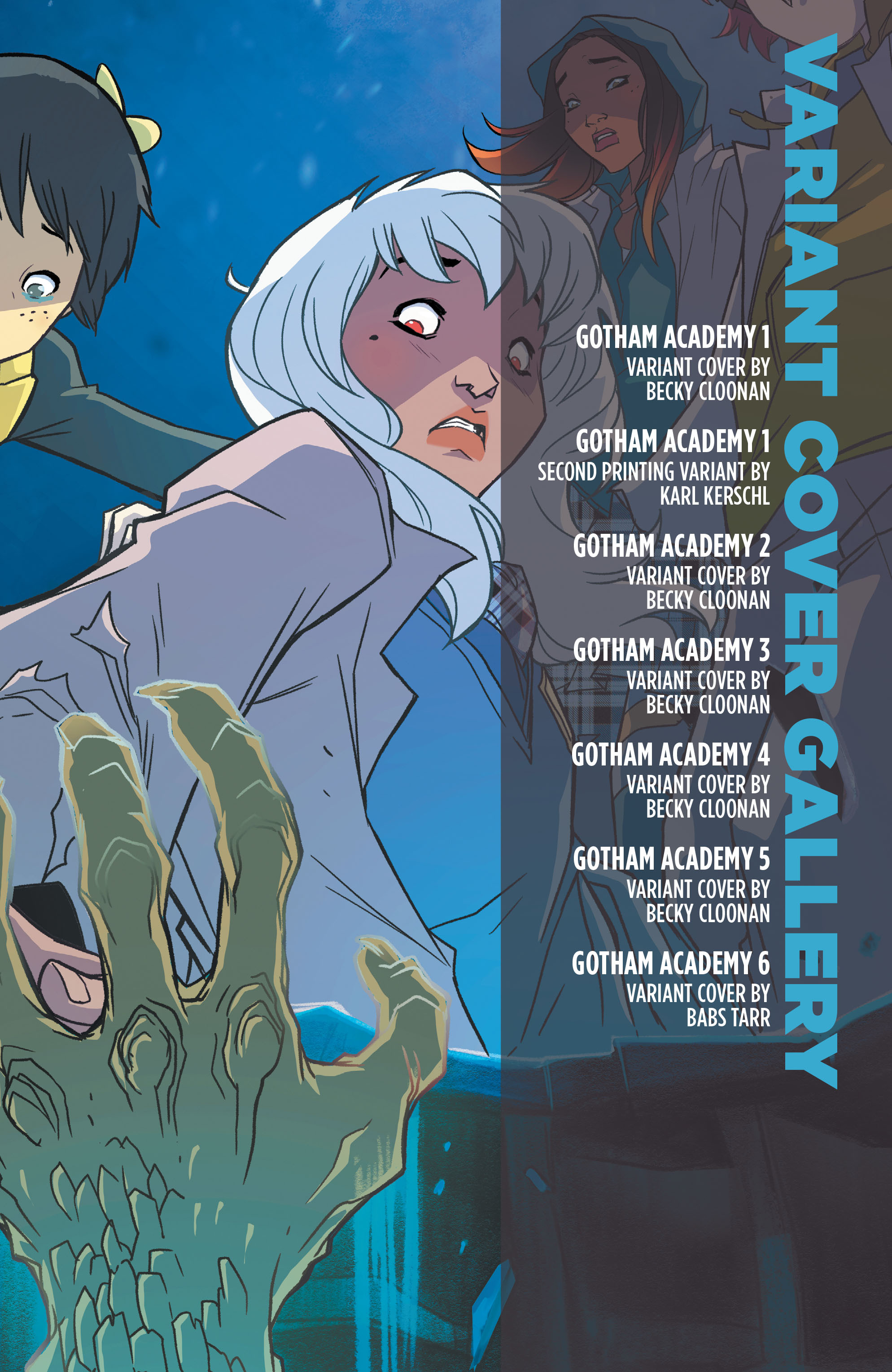 Read online Gotham Academy comic -  Issue # _TPB 1 - 136