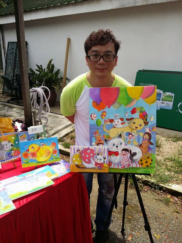 Patrick Yee Illustration Patrick Yee in Media Corp show