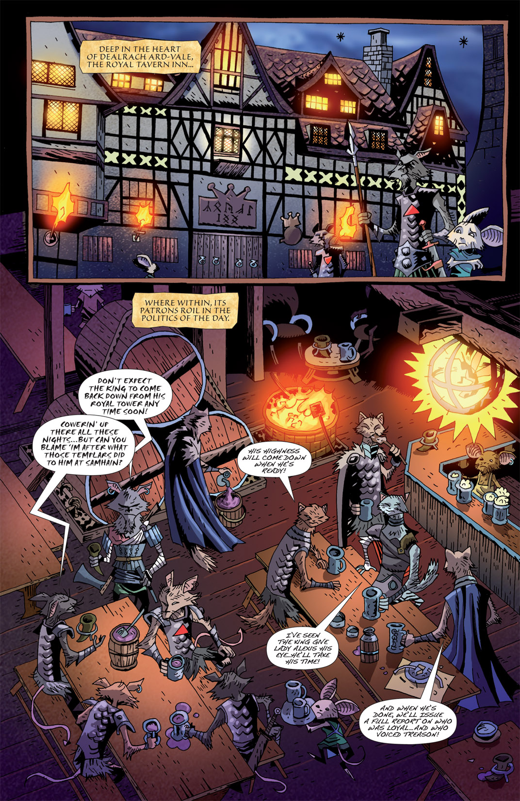 Read online The Mice Templar Volume 3: A Midwinter Night's Dream comic -  Issue #3 - 20