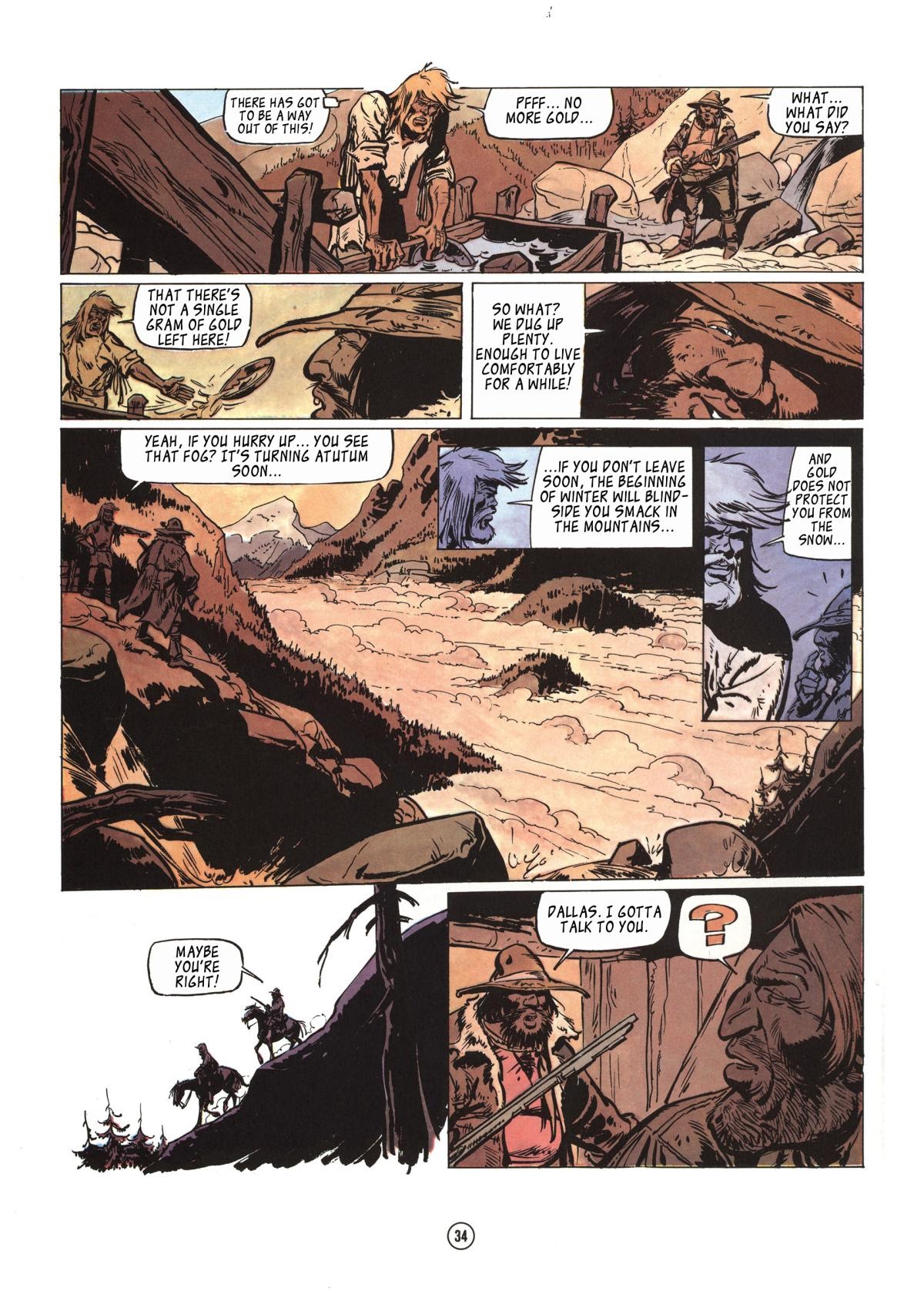 Read online Buddy Longway comic -  Issue #3 - 34