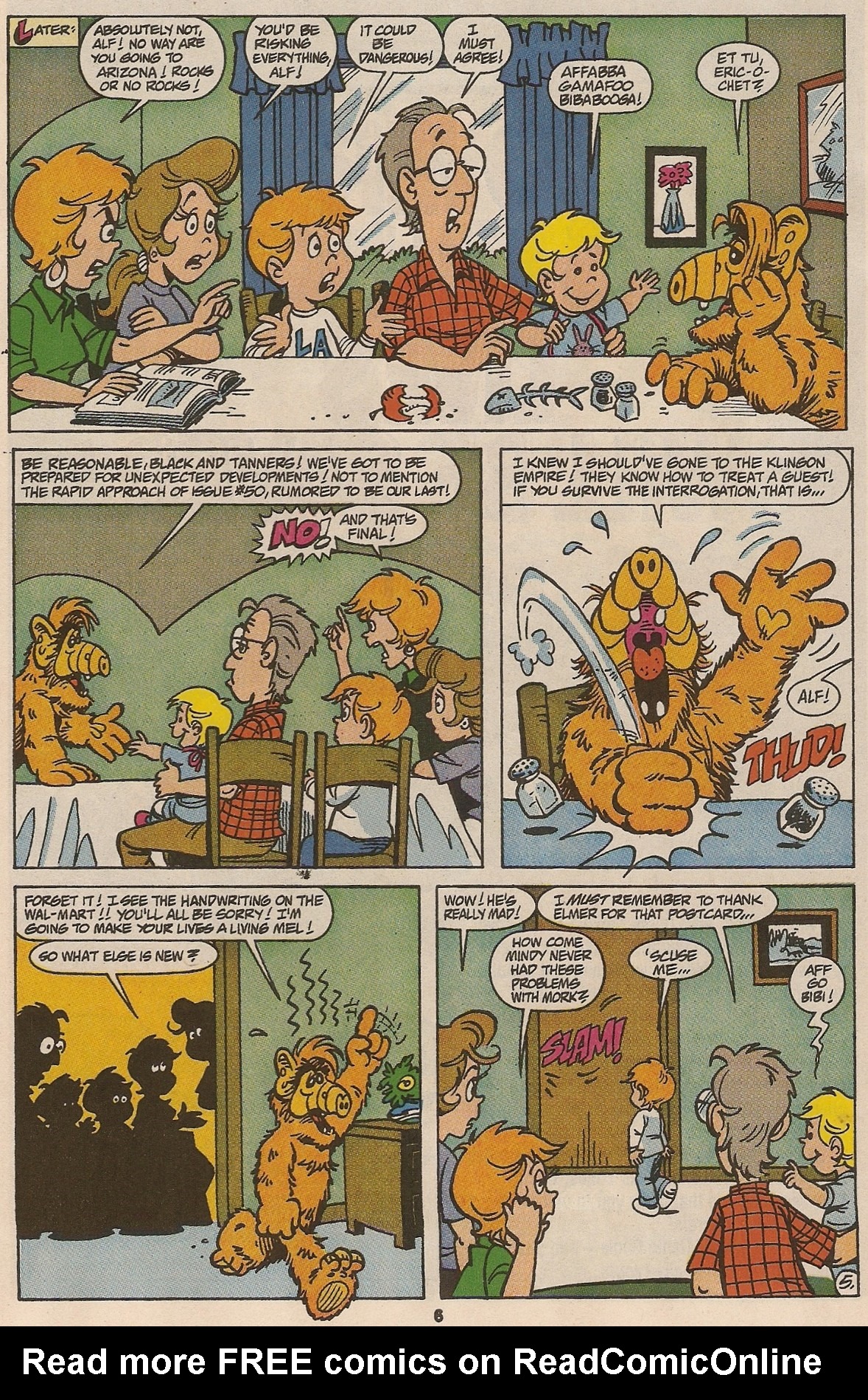 Read online ALF comic -  Issue #47 - 8